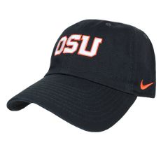 Nike Black Adjustable Hat with OSU