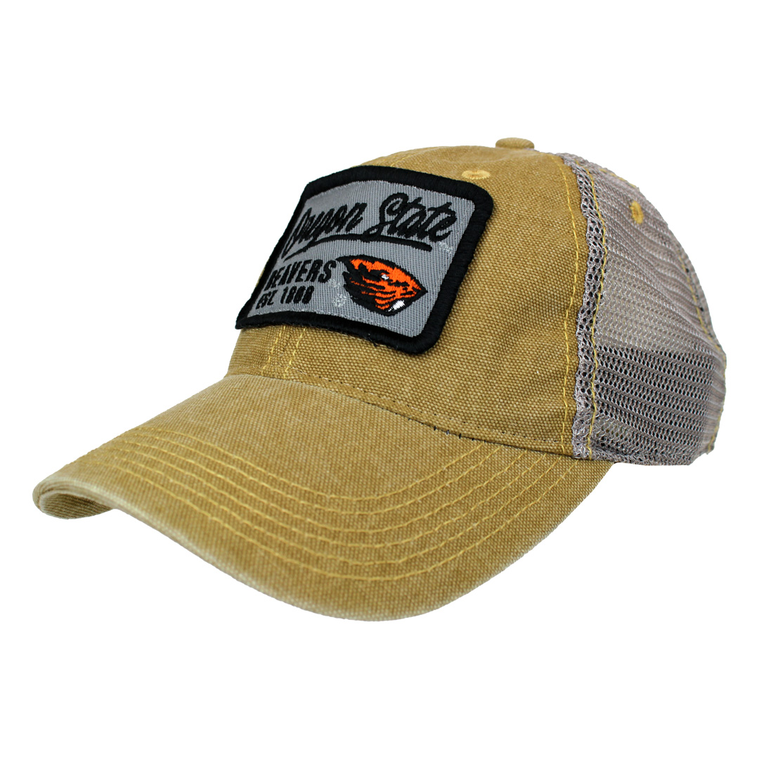 Tri-Color Oregon State Beavers Snapback with Football