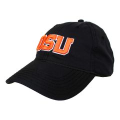 Black Adjustable OSU Hat