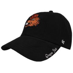 Women's Black Adjustable Hat with Benny