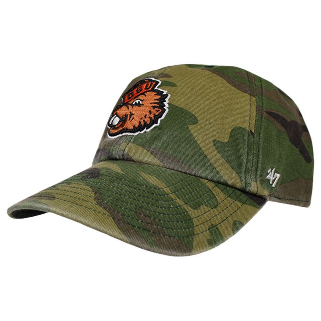 Oregon State Beavers Camo Hat Woodland Camo Two-Tone Cap