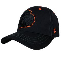 Black Fitted Hat with Benny