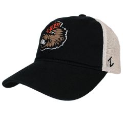 Black Unstructured Snapback with Benny