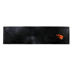 Black Dip Dye Headband with Beaver