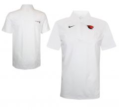 Men's Nike White Oregon State Beavers Polo