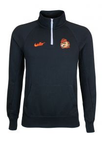 Men's Nike Black Retro Quarter-Zip Sweatshirt
