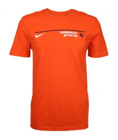 Men's Nike Orange Oregon State Tee with Beaver