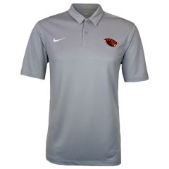 Men's Nike Grey Polo with Beaver