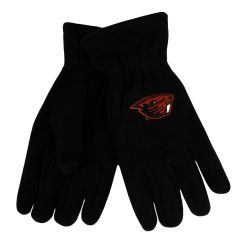 Black Fleece Beaver Gloves