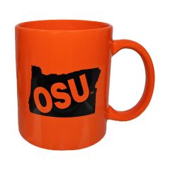 Traditional Coffe Mug with OSU and Beaver
