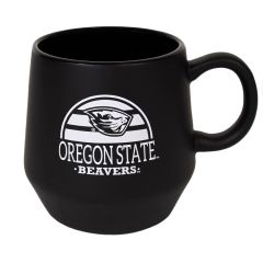 Black Bistro Mug with Oregon State Beavers