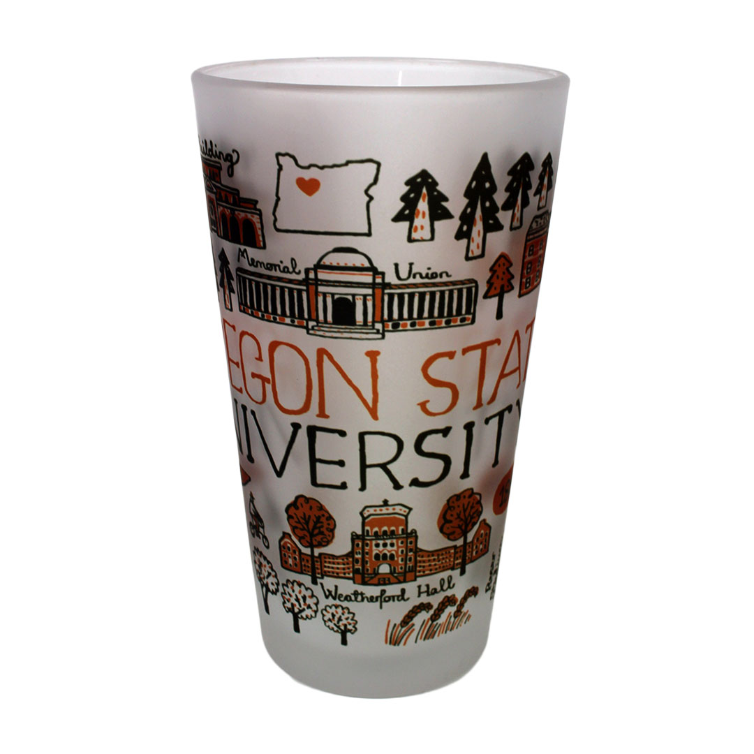 Oregon State Beavers 16oz. Medley Vintage Pint Glass, Multicolor