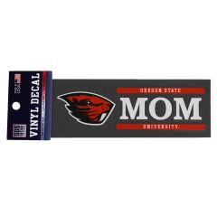Oregon State University Mom Decal with Beaver
