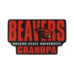 Beavers Grandpa Decal with Beaver