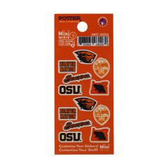 Miniature OSU Logo Sticker Sheet