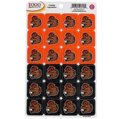 Orange and Black Benny Sticker Sheet