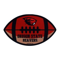 Football Decal with Oregon State Beavers