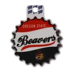 Oregon State Beavers Bottle Cap Decal with Benny