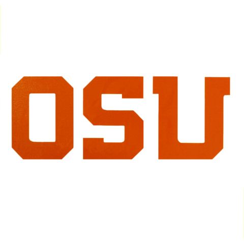 Large Block OSU Transfer Decal