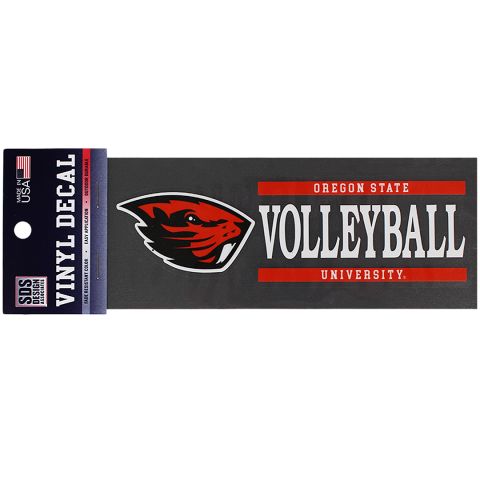 Oregon State Universtiy Volleyball Decal