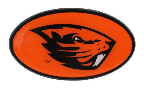 Orange Beaver Snap Cap Hitch Cover