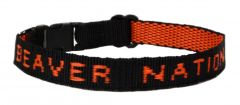 Black Beaver Nation Cat Collar