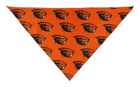 Orange Beaver Pet Bandana