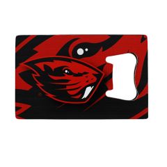 Bottle Opener Fridge Magnet with Beaver