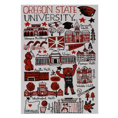 Oregon State University Collage Post Card