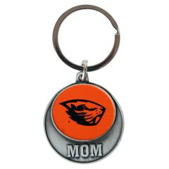 Beaver Keychain with Mom