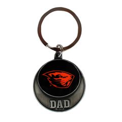 Beaver Keychain with Dad