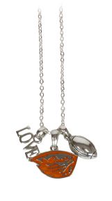 Football Love Charm Necklace