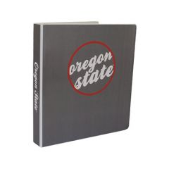 Charcoal Oregon State Circle Binder
