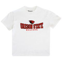 Youth Champion White Tee with Oregon State Beavers