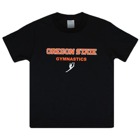 Youth Oregon State Gymnastics Tee