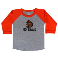 Infant and Toddler Benny Raglan Tee
