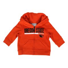 Infant Orange Full-Zip Oregon State Hoodie
