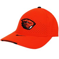 Youth Nike Orange On-Field Adjustable Hat with Beaver
