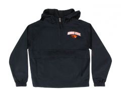Youth Champion Black Packable Half-Zip Jacket