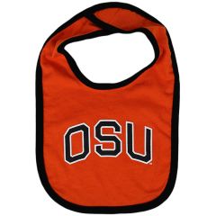 Infant Orange OSU Bib
