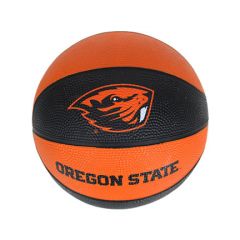 Mini Rubber Oregon State Basketball with Beaver
