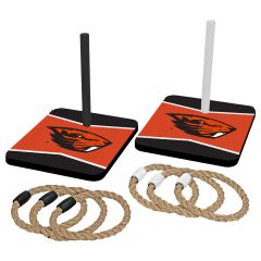 Quoits Ring Toss Game with Beaver