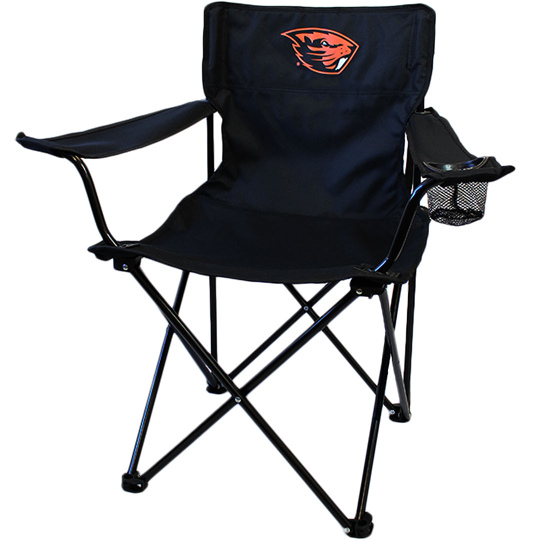 Black Elite Gameday Chair with Beaver Black Elite Gameday Chair with Beaver