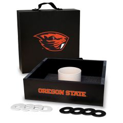 Washer Toss Game with Beaver