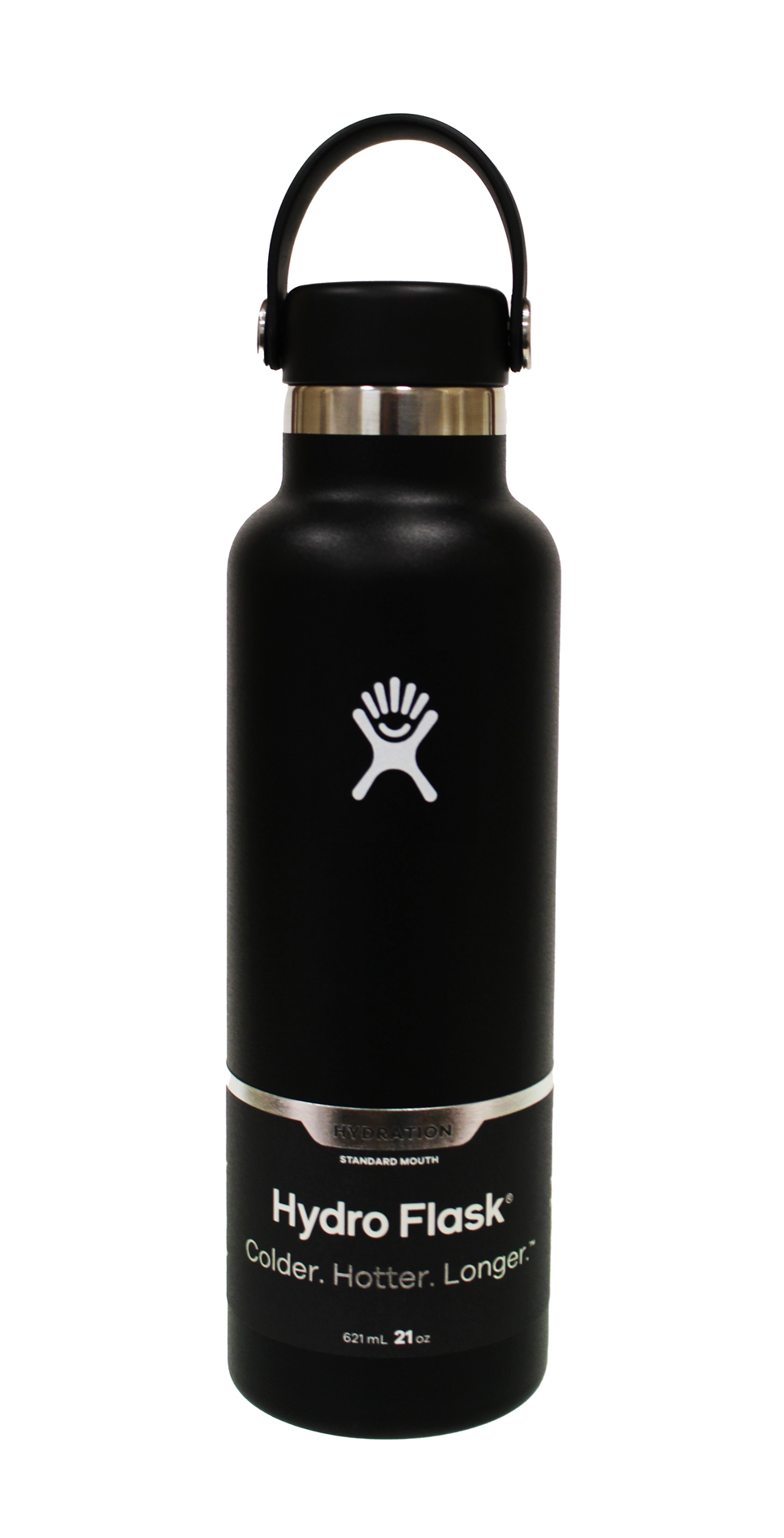 Hydro Flask 21 Oz Black Water Bottle - S21SX001