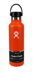 Orange Small Hydration Hydro Flask with Standard Mouth