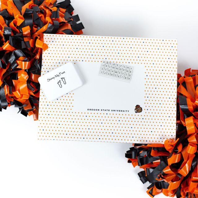 OSU Beaver Store: Oregon State University Baby Footprint Kit