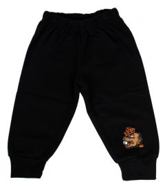 Infant and Toddler Black Benny Sweatpants