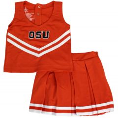 Toddler Orange OSU Cheerleader Set