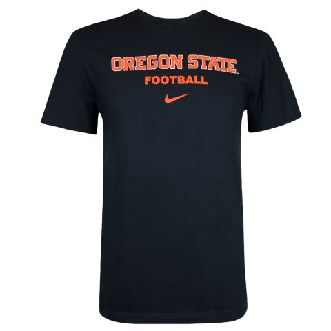 Men's Nike Black Football Core Short Sleeve Tee